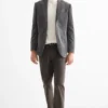 Trousers - regular fit khaki
