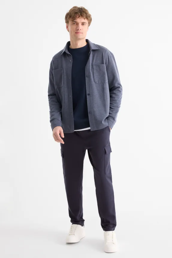 Cargo joggers dark blue