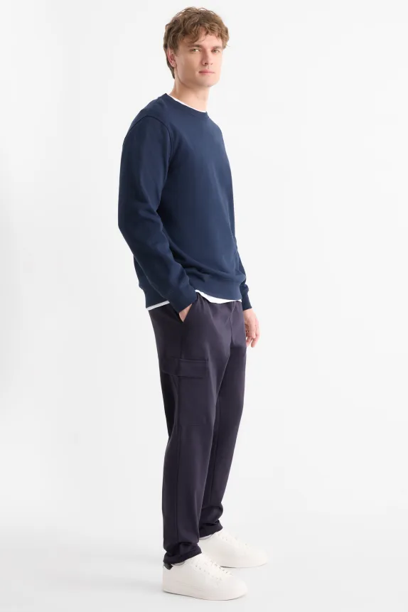 Cargo joggers dark blue