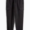 Cargo trousers - tapered fit - LYCRAÂ® black