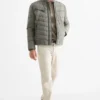 Chinos - regular fit - textured light beige