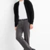 Chinos - regular fit - textured dark gray
