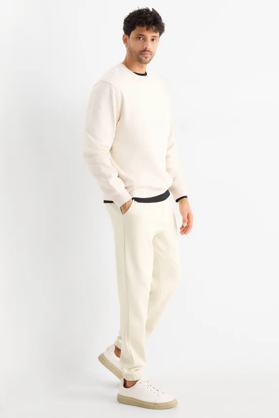 Joggers cremewhite