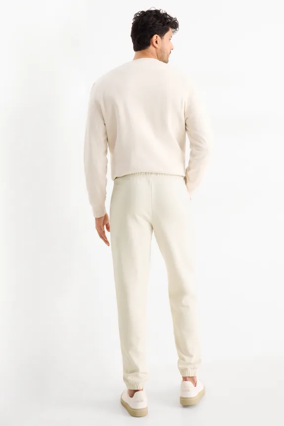 Joggers cremewhite
