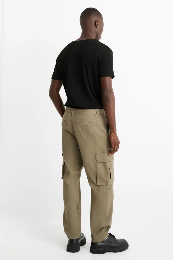 Cargo trousers khaki