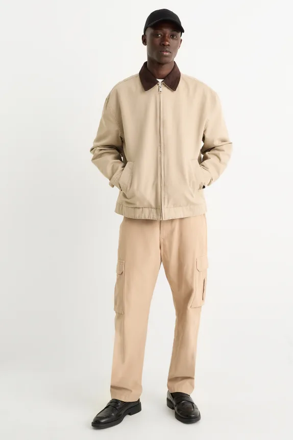 Cargo trousers beige