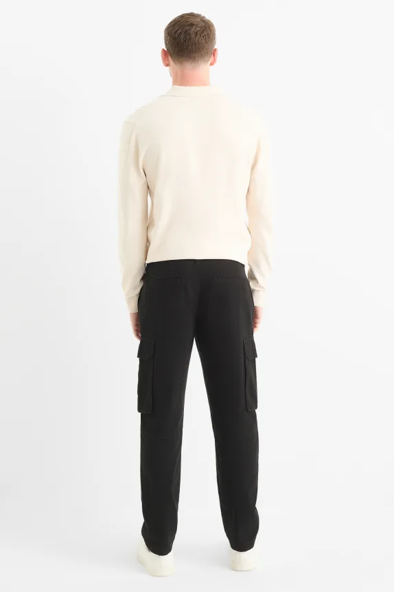 Cargo trousers black