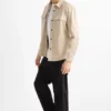 Corduroy trousers - relaxed fit black