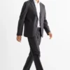 Mix & match suit trousers - regular fit dark gray