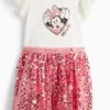 Minnie Mouse - dress - shiny pink