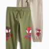Multipack of 2 - Spidey and his Super Friends - joggers green