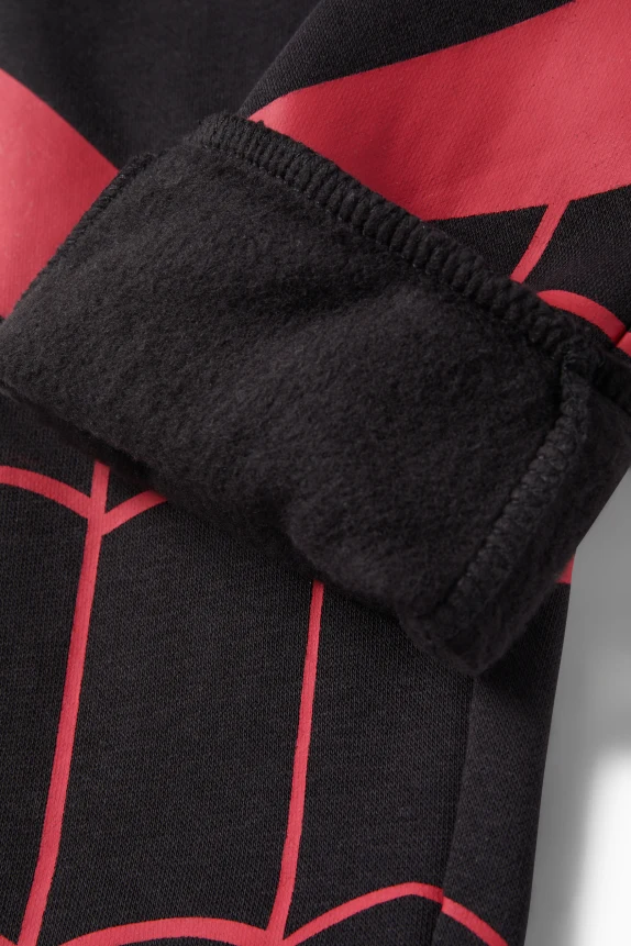 Spider-Man - set - hoodie and joggers - 2 piece red / black