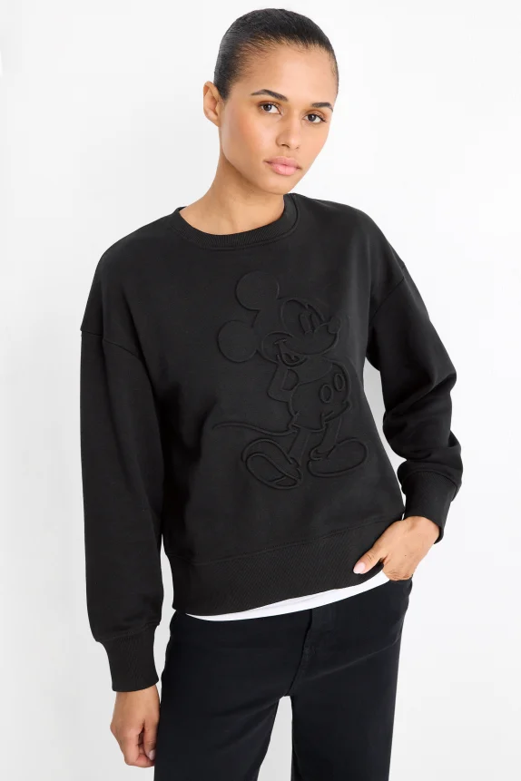 Sweatshirt - Mickey Mouse black