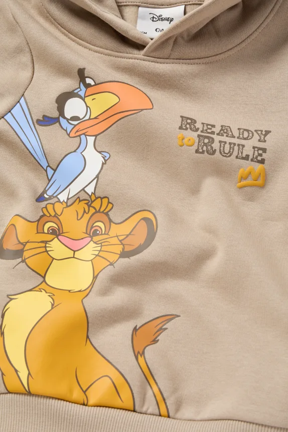 The Lion King - hoodie taupe