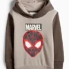 Spider-Man - hoodie - shiny taupe