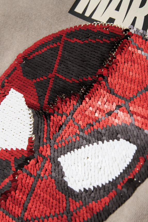 Spider-Man - hoodie - shiny taupe