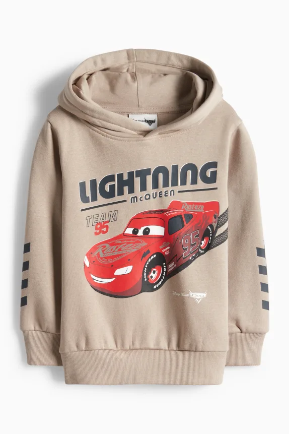 Cars - hoodie beige