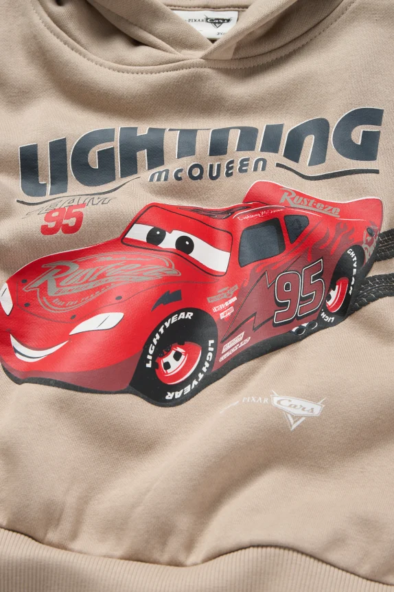 Cars - hoodie beige