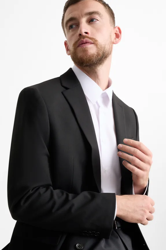 Mix & match tailored jacket - slim fit - Flex - 4 Way Stretch - LYCRAÂ® black