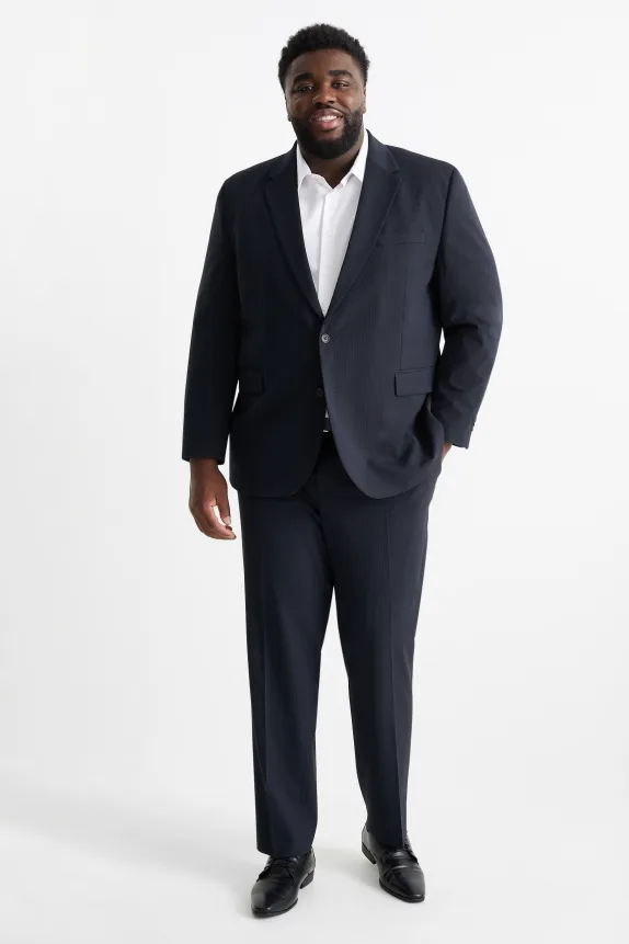 Mix & match suit trousers - regular fit - Flex dark blue