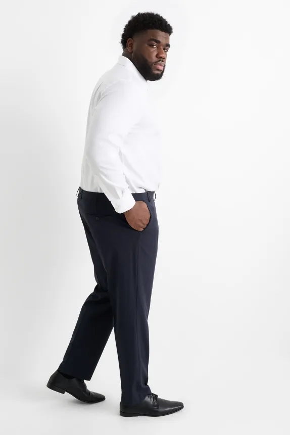 Mix & match suit trousers - regular fit - Flex dark blue