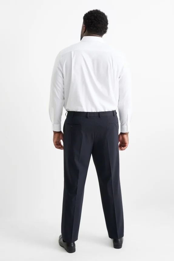 Mix & match suit trousers - regular fit - Flex dark blue
