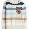 PAW Patrol - Chase - jumper - striped light beige
