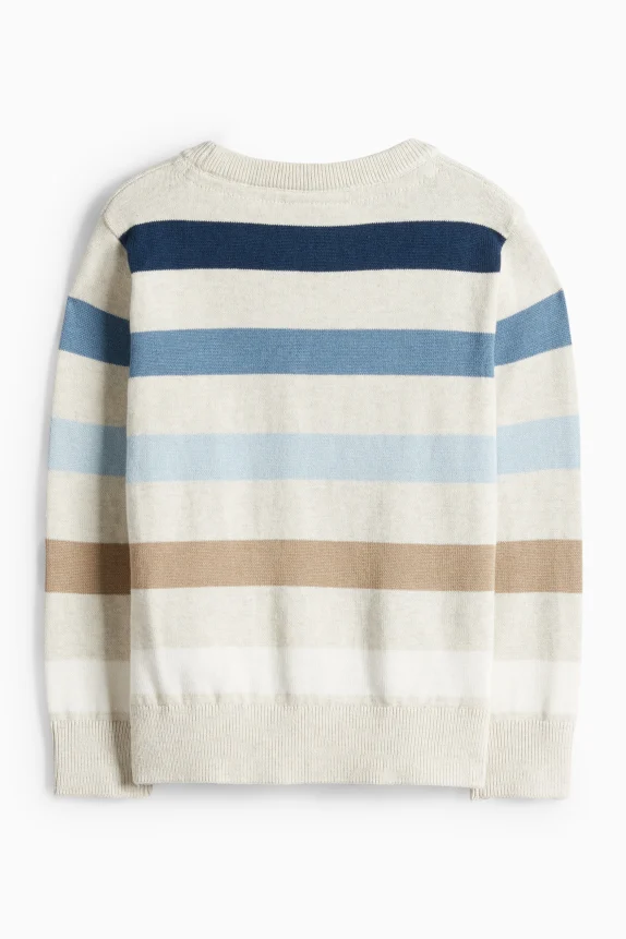 PAW Patrol - Chase - jumper - striped light beige