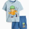 Stumble Guys - short pyjamas - 2 piece light blue