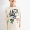 Multipack of 2 - Brawl Stars - long sleeve top black / beige