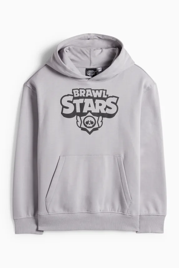 Brawl Stars - hoodie gray