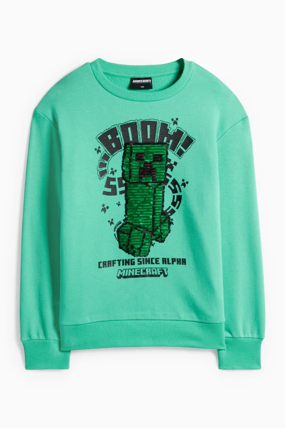 Minecraft - sweatshirt green