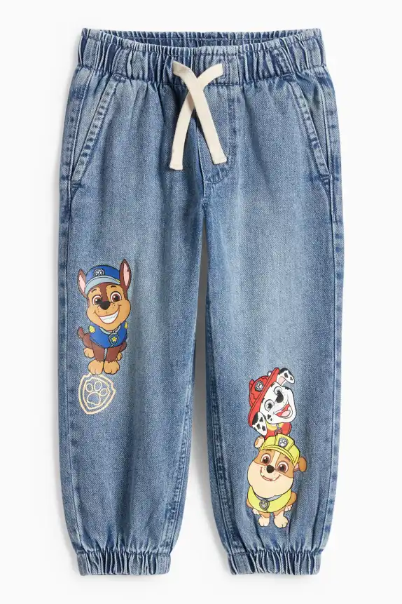 PAW Patrol - Chase, Marshall - relaxed jeans - thermal jeans blue denim