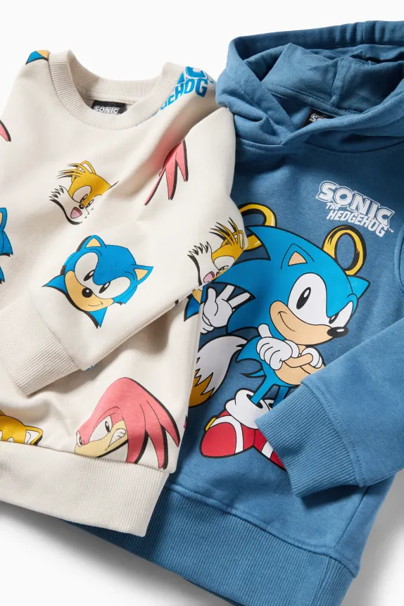 Multipack of 2 - Sonic - hoodie and sweatshirt blue / creme