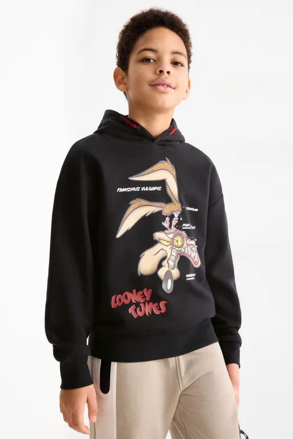 Looney Tunes - hoodie black