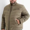 Quilted jacket khaki