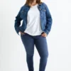 Skinny jeans - mid-rise waist - shaping jeans - LYCRAÂ® blue denim