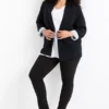Skinny jeans - mid waist - shaping jeans - LYCRAÂ® black