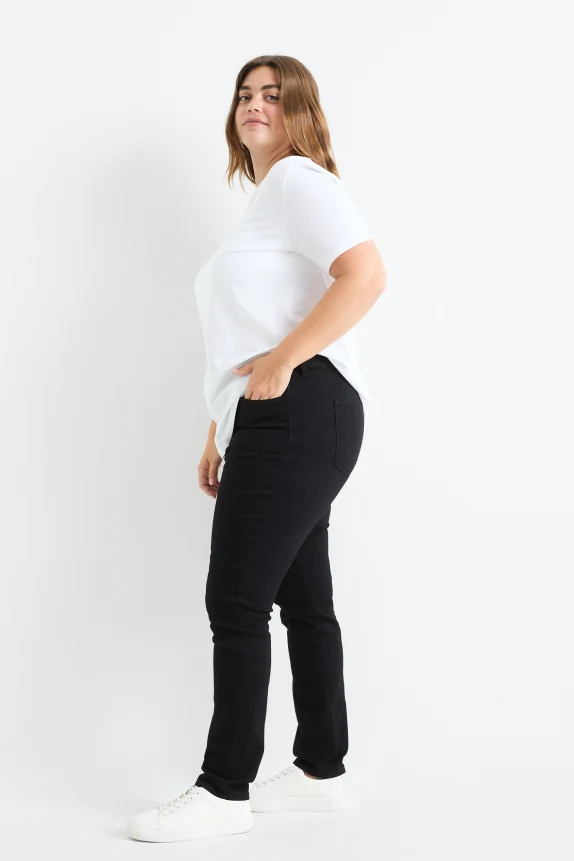Multipack of 2 - jegging jeans - high waist denim-dark blue