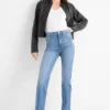 Straight jeans - high waist - LYCRAÂ® denim-light blue