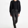 Slim jeans - high waist - LYCRAÂ® black
