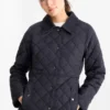 Quilted jacket dark blue