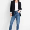 Mom jeans - high waist - LYCRAÂ® blue denim