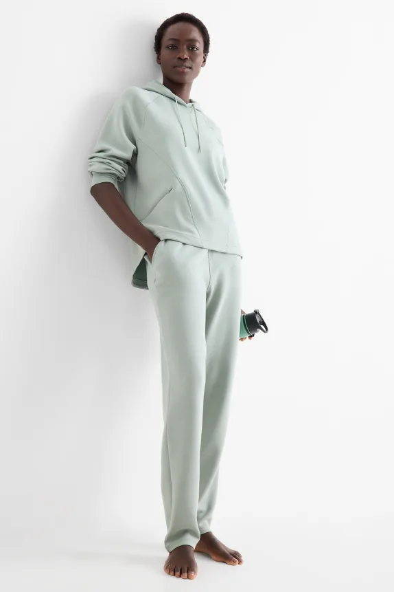 Technical trousers light green