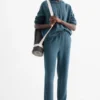 Technical trousers petrol