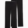 Multipack of 2 - straight leggings black