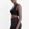 Sports bra - padded - seamless black