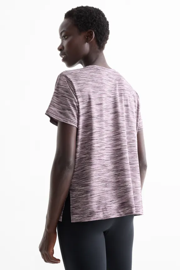 Technical top - UV protection violet