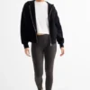 Leggings - patterned black