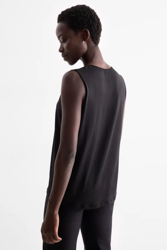 Technical top - 4 Way Stretch black